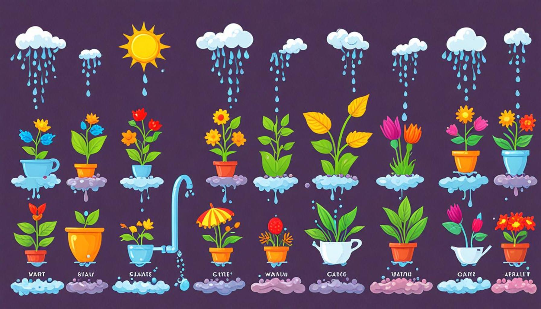How to Create a Watering Schedule for Different Seasons of the Year