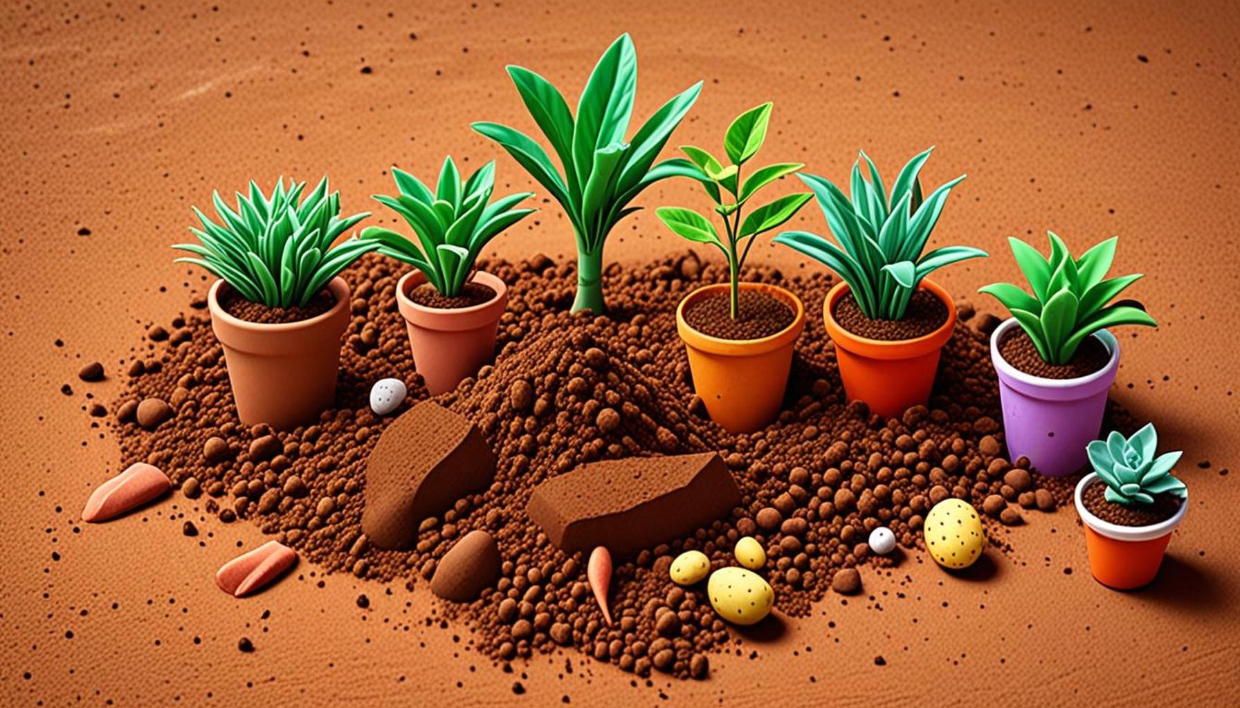 The Influence of Sandy Soil vs. Clayey Soil on Home Plant Cultivation